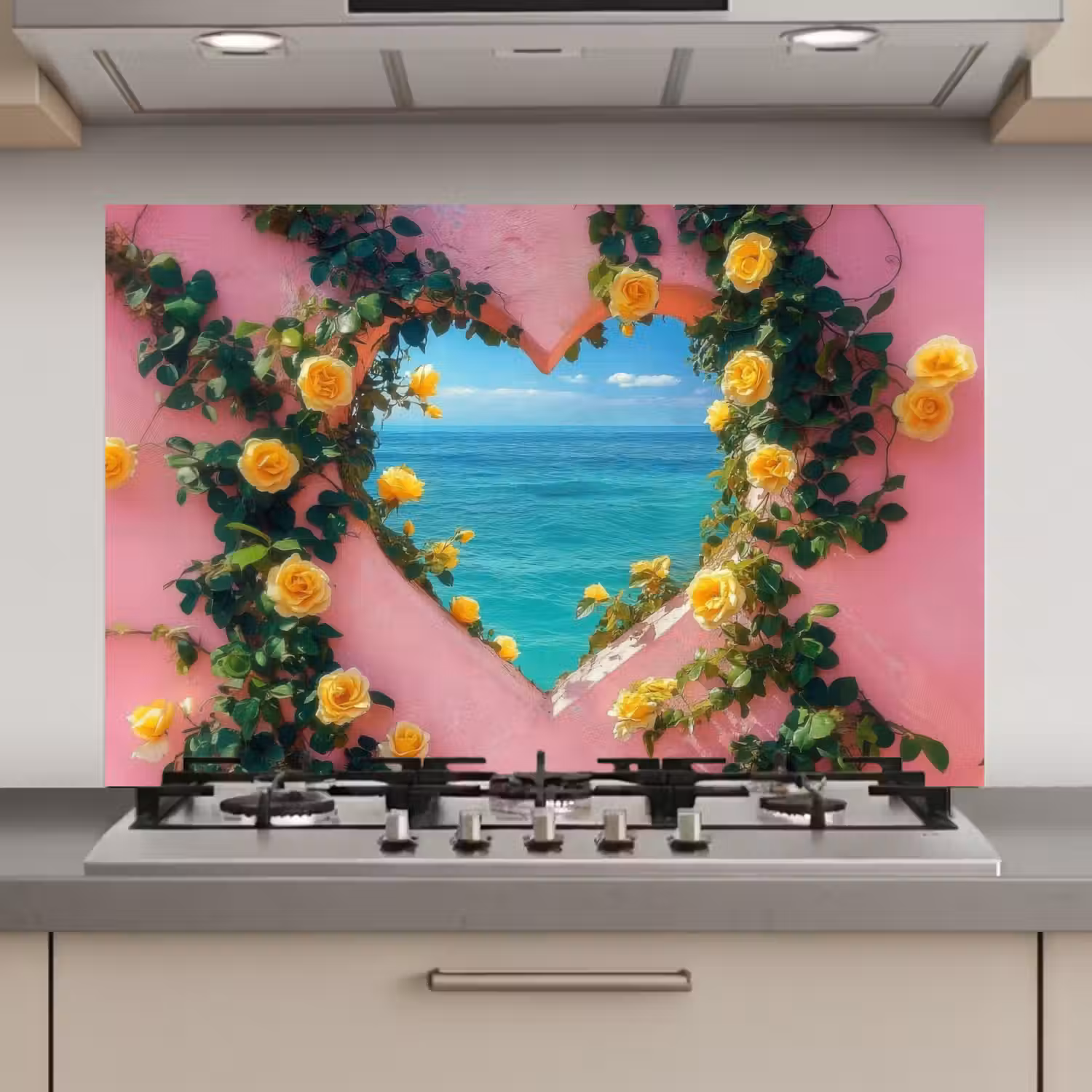 Hart - Zee - Muur keuken achterwand spatscherm klein -3d_website