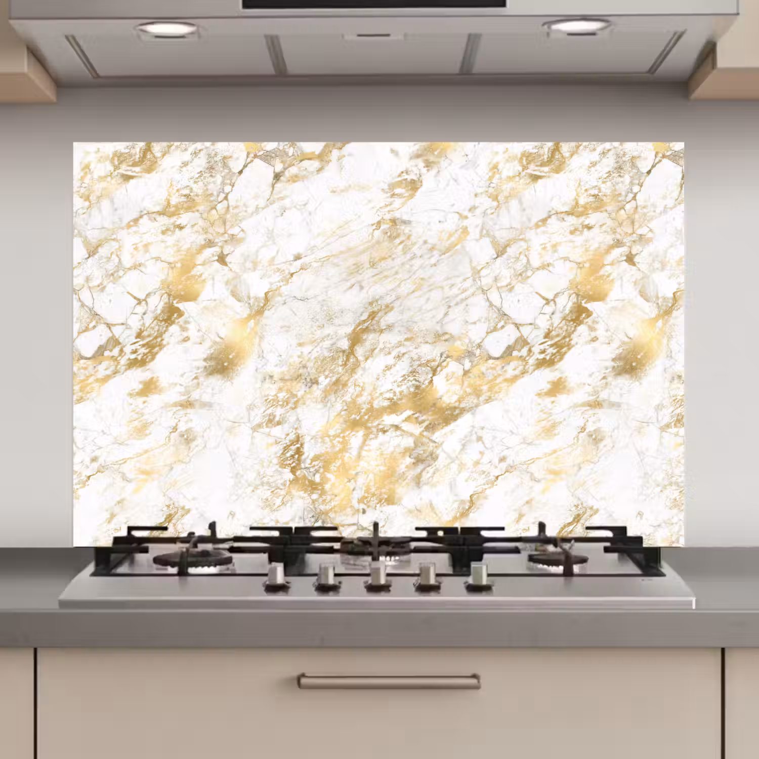 Marmer - Goud - Structuur keuken achterwand spatscherm klein 900 -3d_website