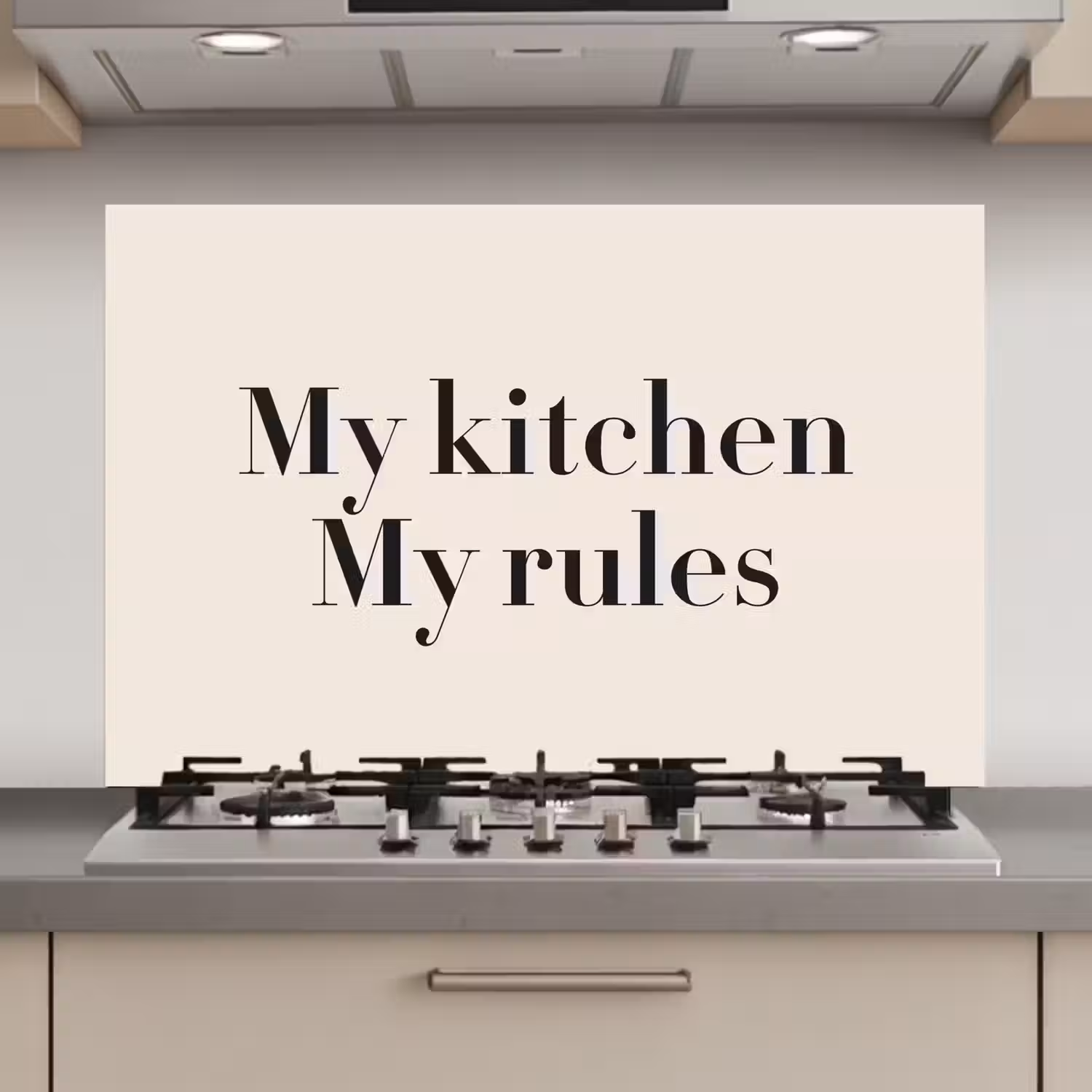 My kitchen My rules keuken achterwand spatscherm klein -3d_website