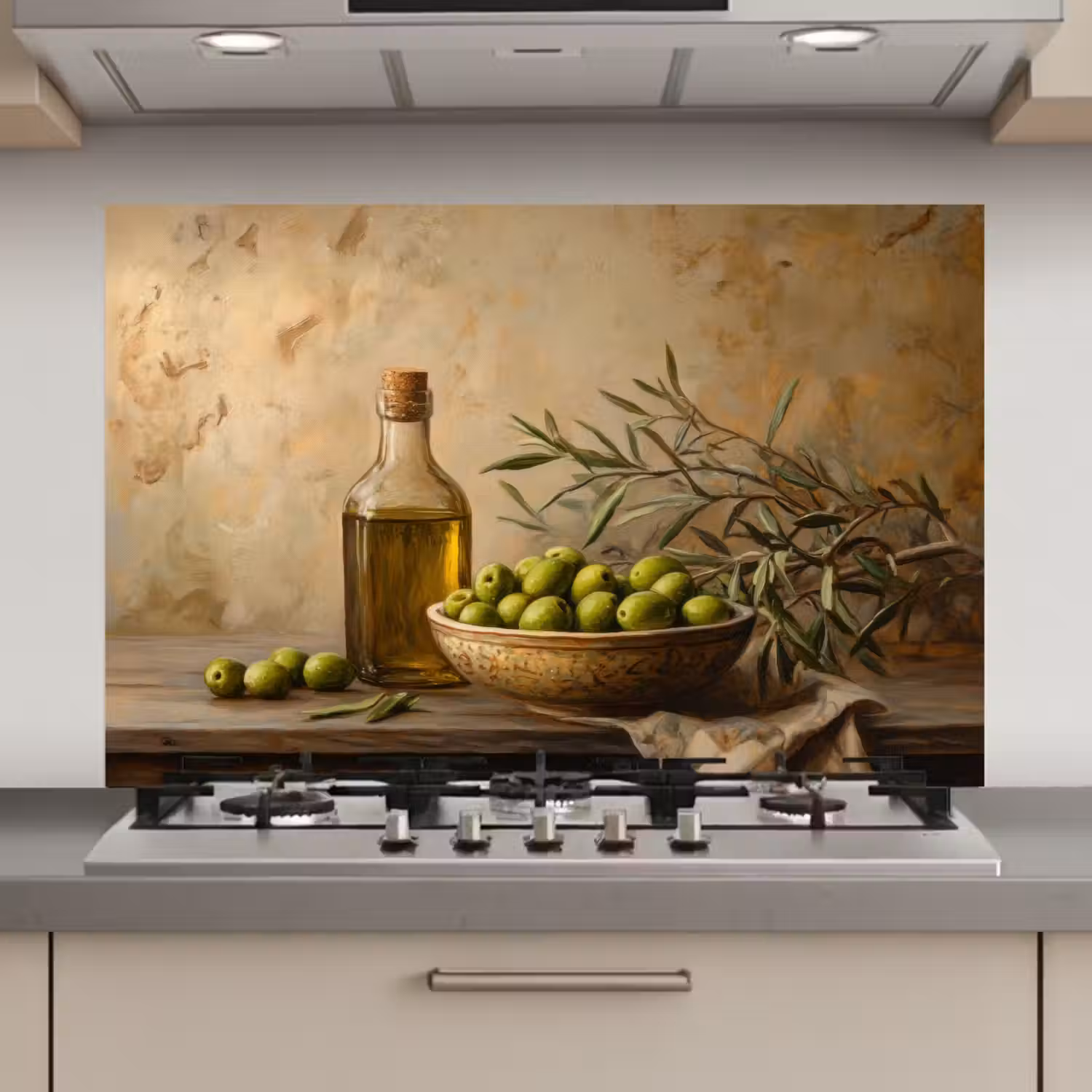 Olijven - Stilleven - Vintage keuken achterwand spatscherm klein -3d_website