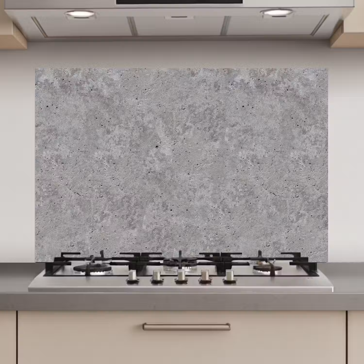 Patroon - Cement - Beton keuken achterwand spatscherm klein 900 -3d_website