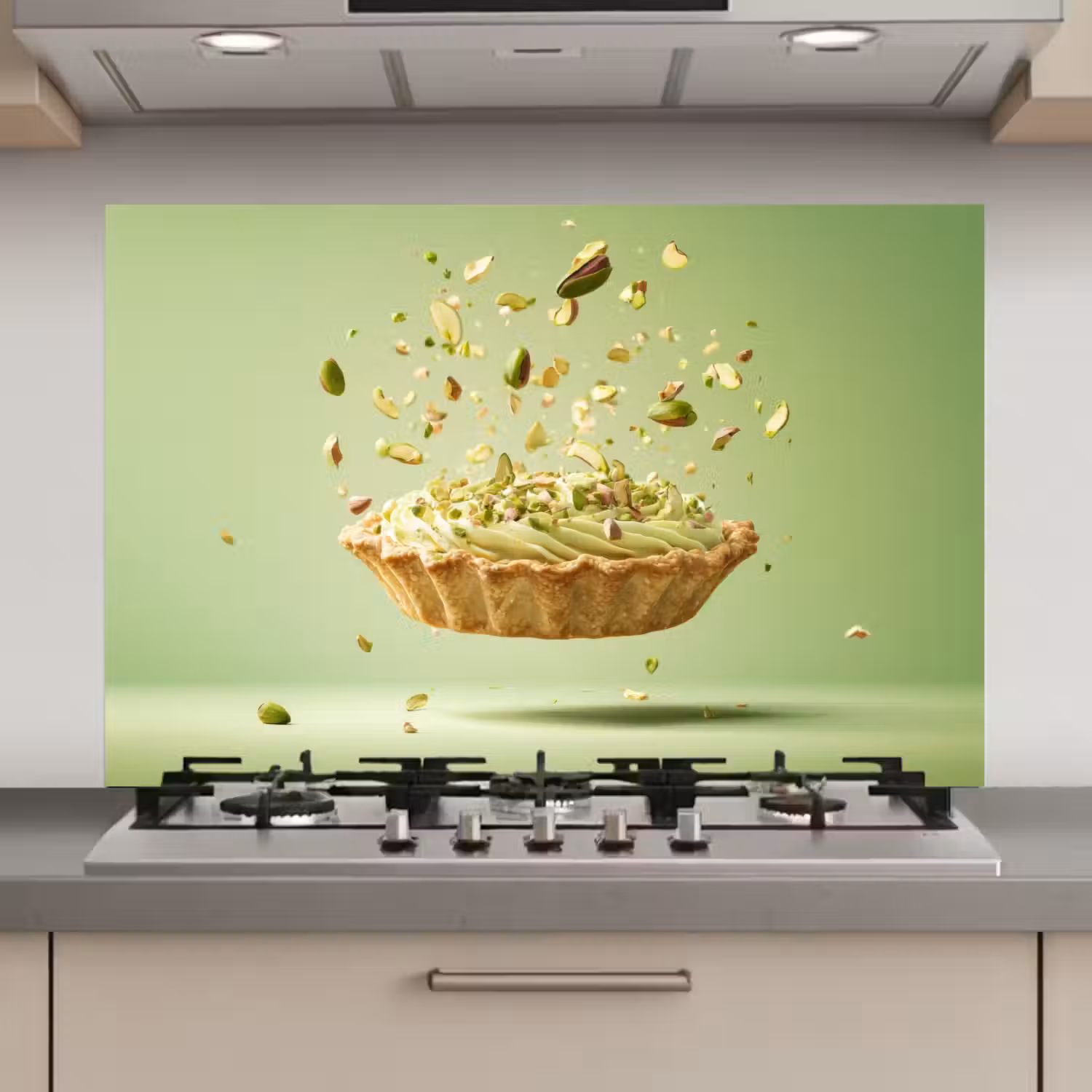 Pistache - Taart - Noten - Eten keuken achterwand spatscherm klein -3d_website