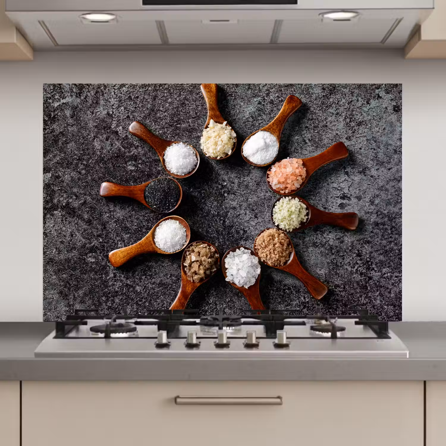 Zoutkristallen Sterrenstelsel keuken achterwand spatscherm klein -3d_website