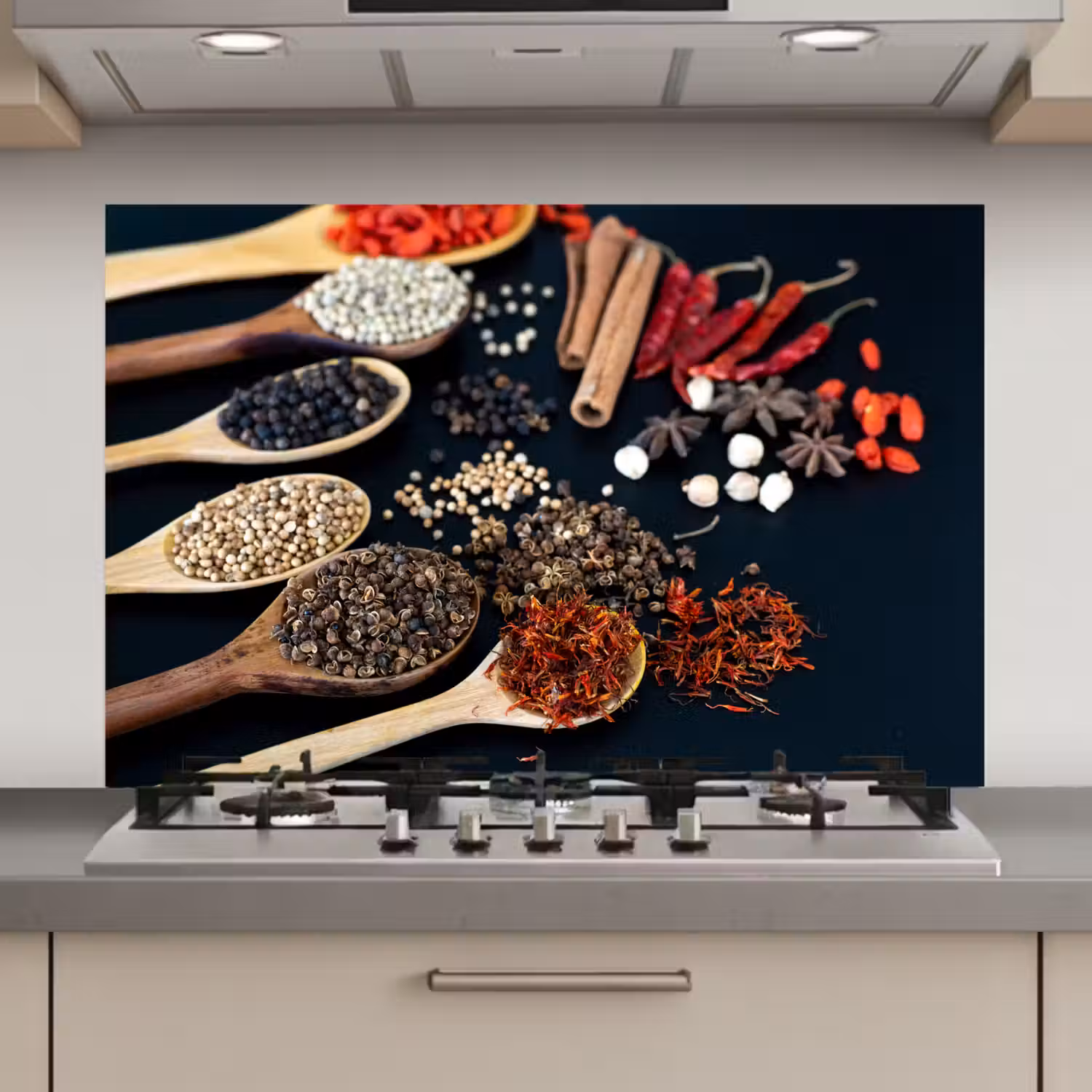 Specerijen Symfonie keuken achterwand spatscherm klein -3d_website