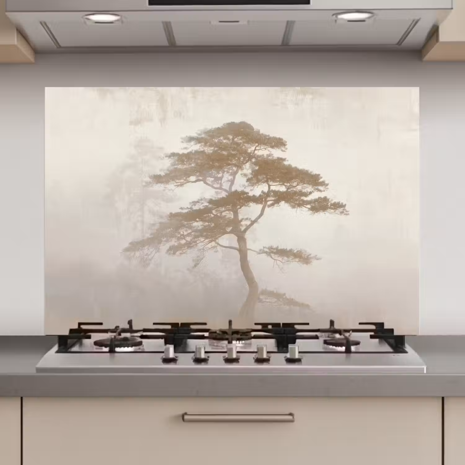 Boom - Oosterse stijl - Landschap keuken achterwand spatscherm klein -3d_website