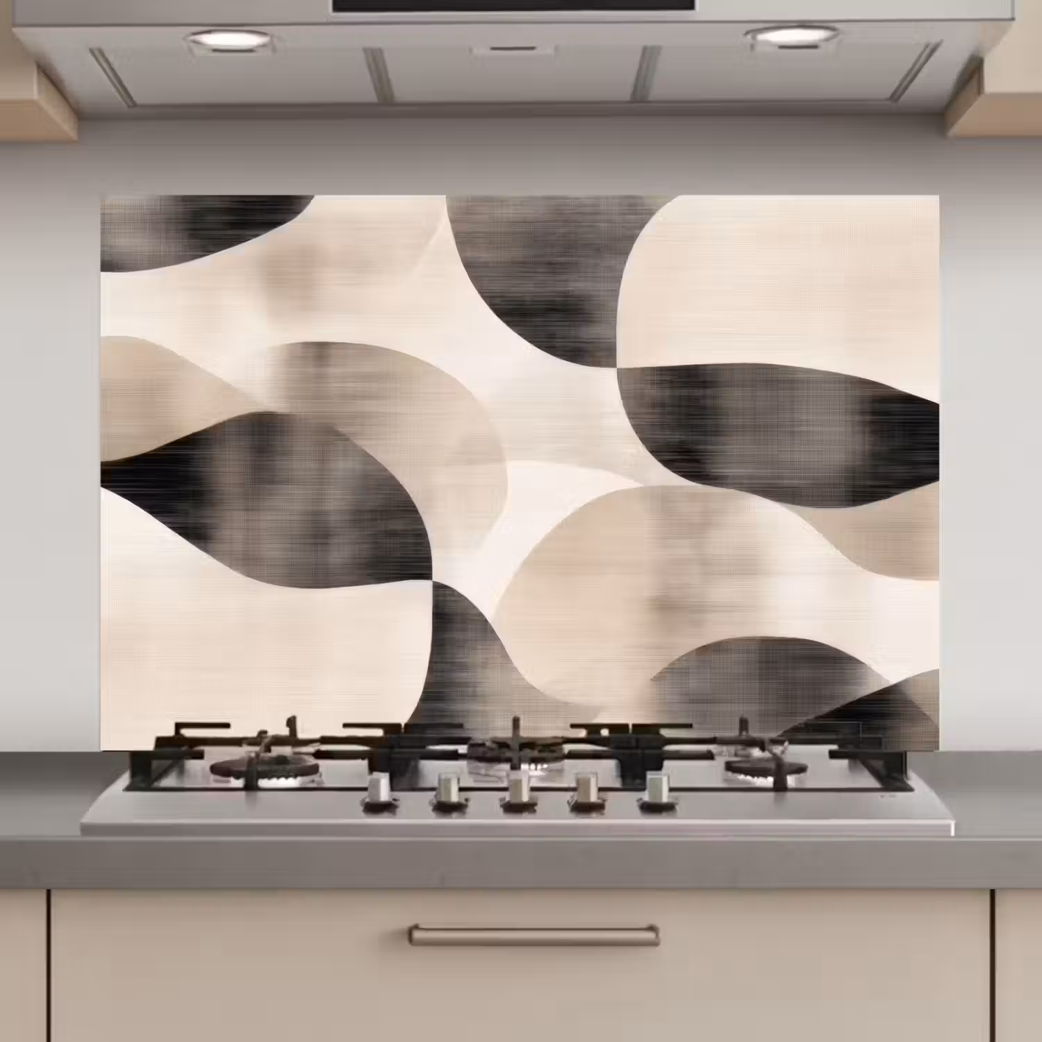 Grillige vormen - Subtiele overgangen - Dynamisch keuken achterwand spatscherm klein -3d_website