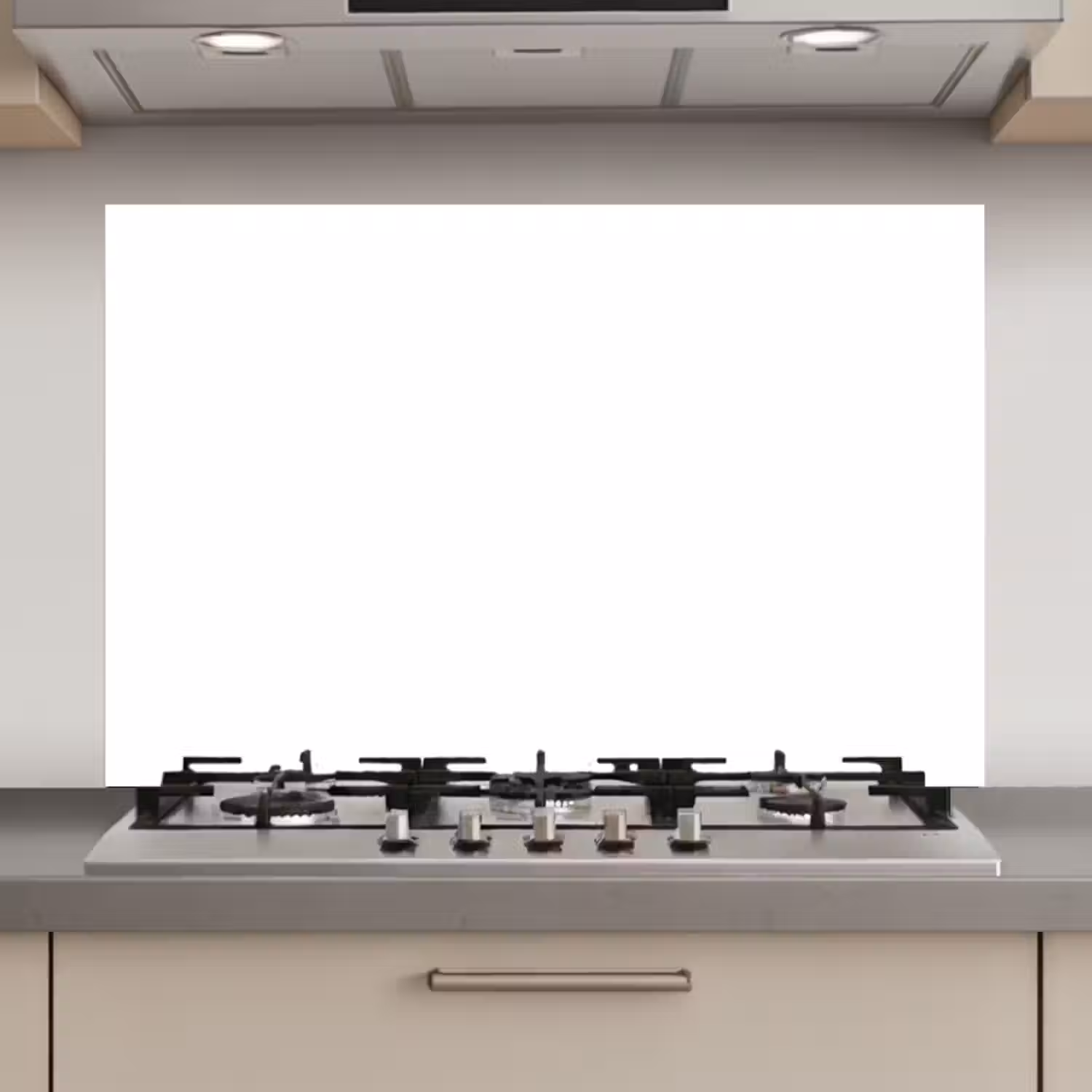Wit - Kleuren - Neutraal keuken achterwand spatscherm klein 900 -3d_website