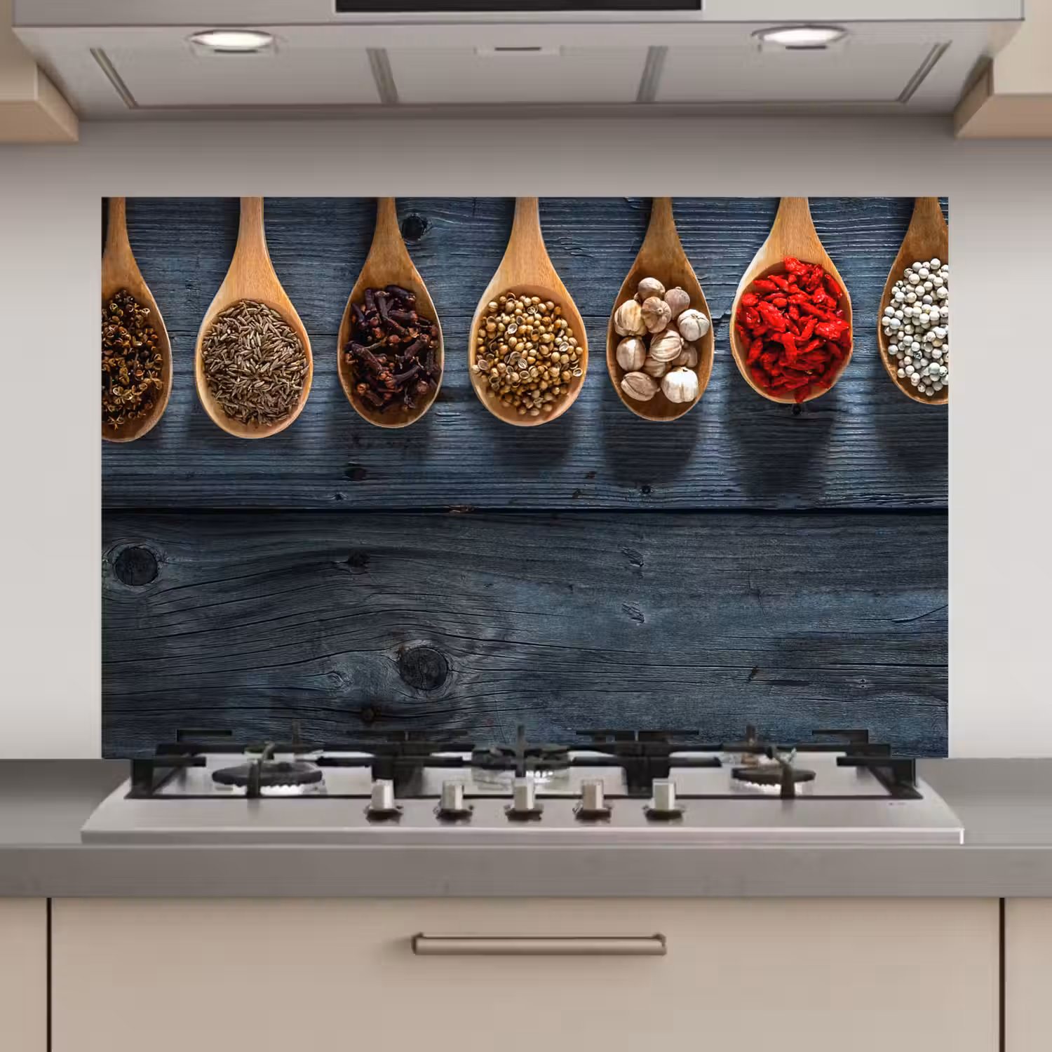 Houten Lepels Harmonie keuken achterwand spatscherm klein -3d_website