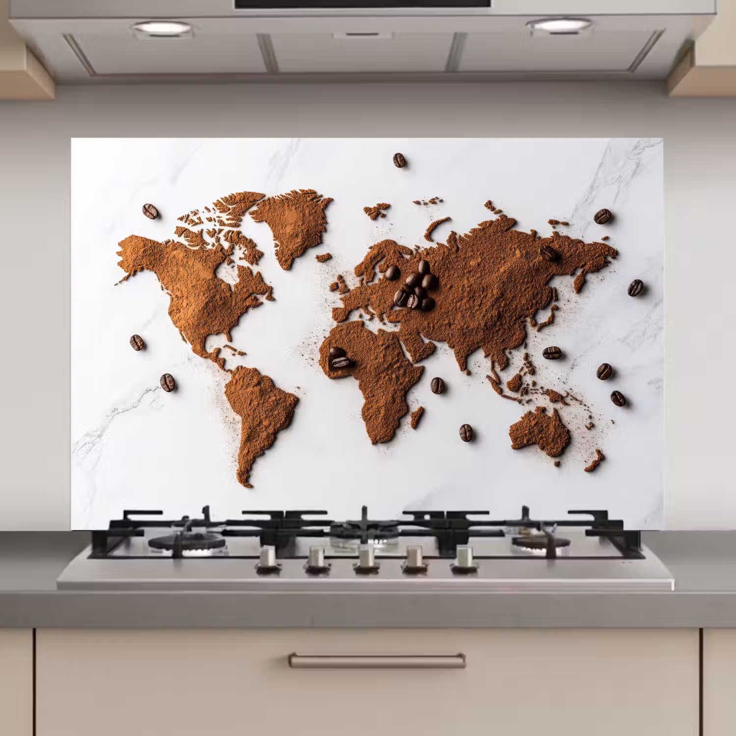 Wereldkaart - Koffie - Marmer keuken achterwand spatscherm klein -3d_website