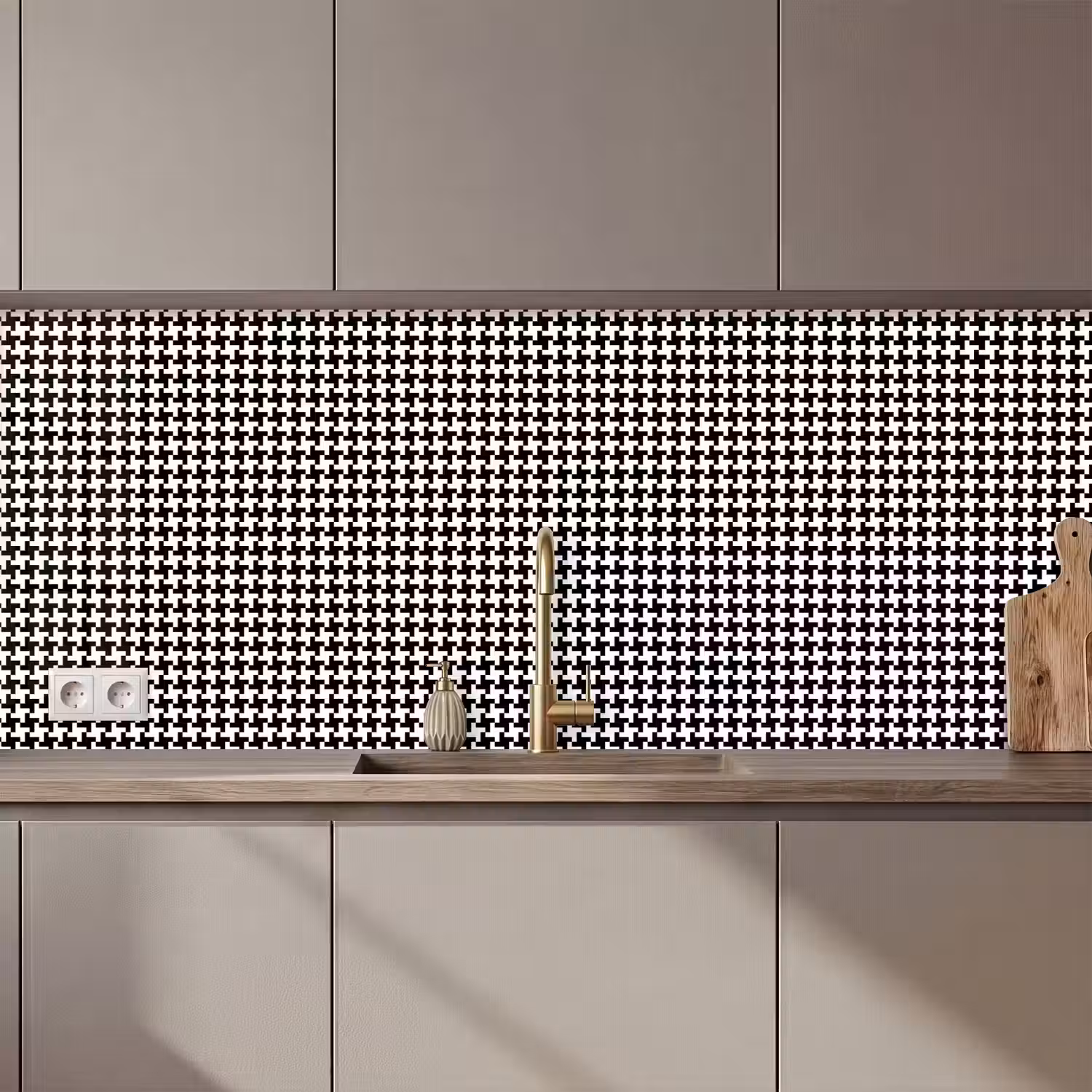 Abstract - Patronen - Design keuken achterwand 2 middel 871 zz_3dshopping