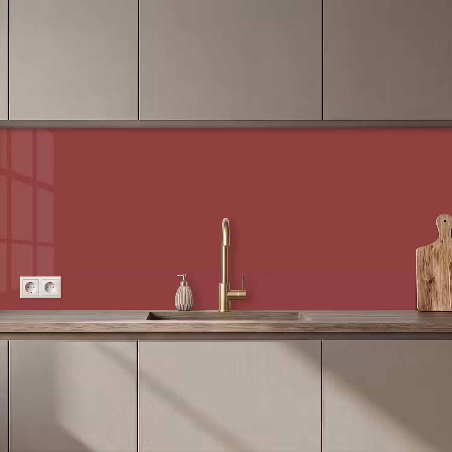 Barn - Antique - Rood keuken achterwand 2 middel 871 zz_3dshopping