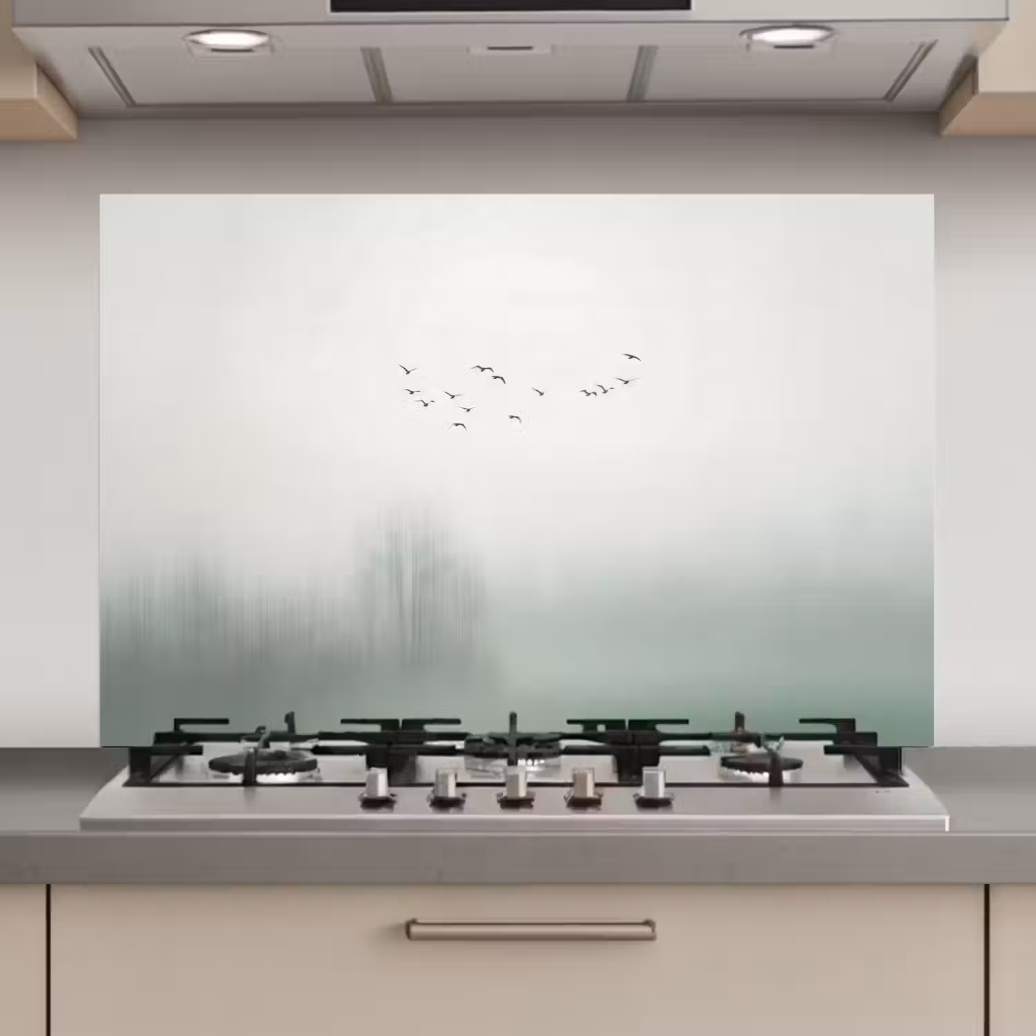 Vogel - Vlucht - Natuur - Minimalistisch keuken achterwand spatscherm klein -3d_website