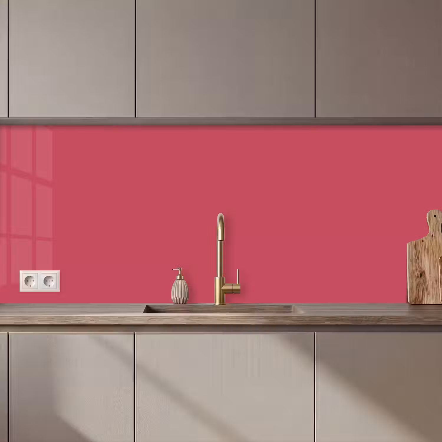 Bold - Berry - Rood keuken achterwand 2 middel 871 zz_3dshopping