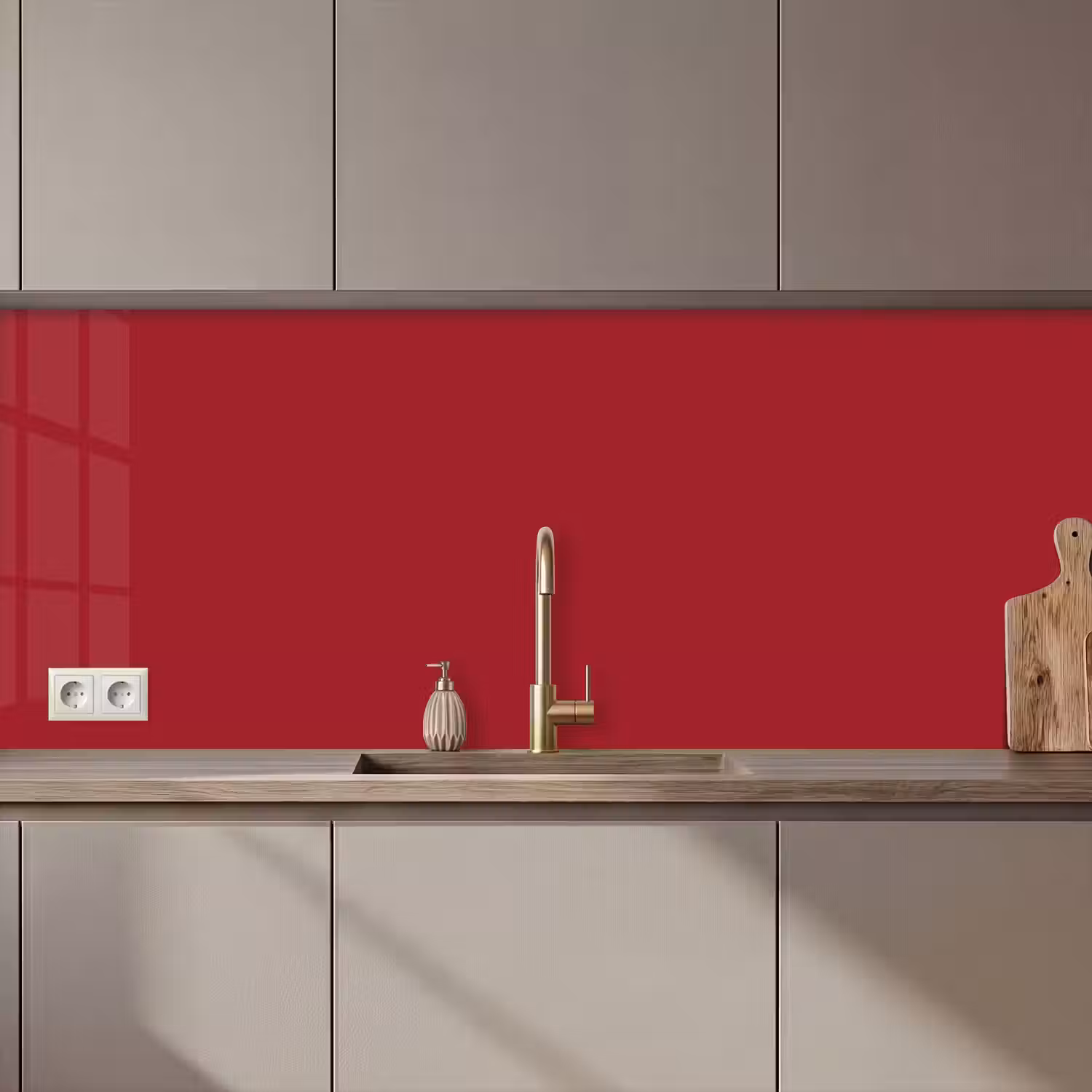 Burgundy - Wine - Rood keuken achterwand 2 middel 871 zz_3dshopping