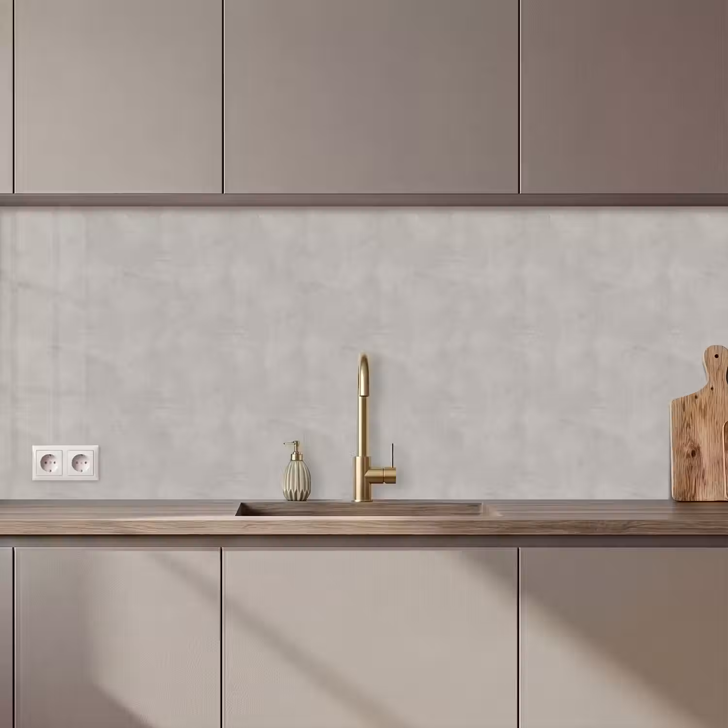 Beton - Patroon - Abstract keuken achterwand 2 middel 871 zz_3dshopping