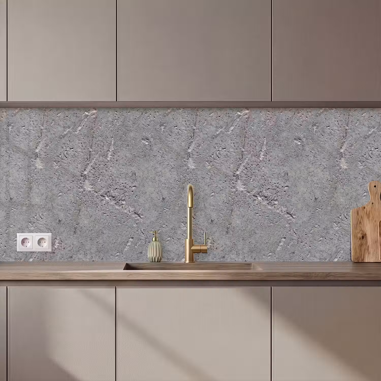 Beton - Patronen - Steen keuken achterwand 2 middel 871 zz_3dshopping
