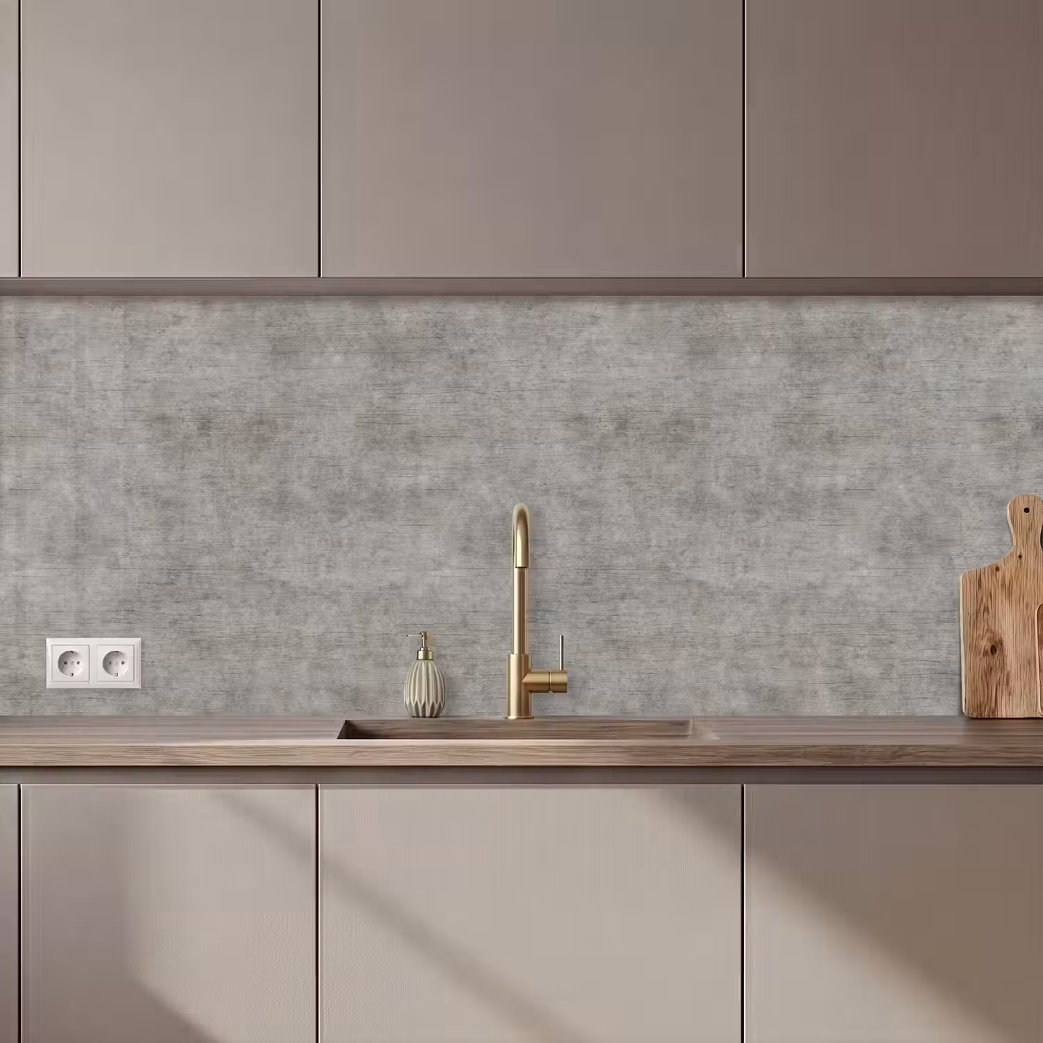 Beton - Muur - Patronen keuken achterwand 2 middel 871 zz_3dshopping