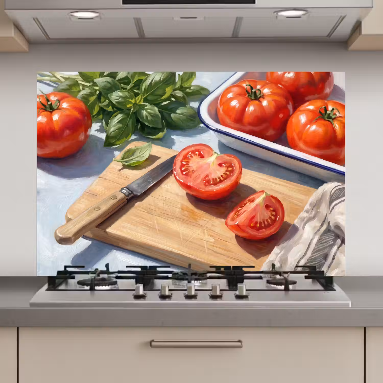 Eten - Keuken - Ingrediënten - Stillleven - Rood keuken achterwand spatscherm klein -3d_website