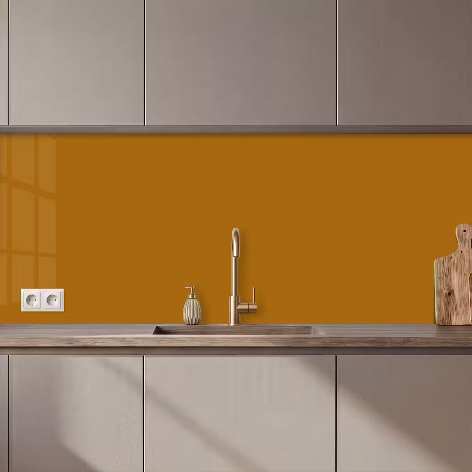 Ocre - Gold - Geel keuken achterwand 2 middel 871 zz_3dshopping