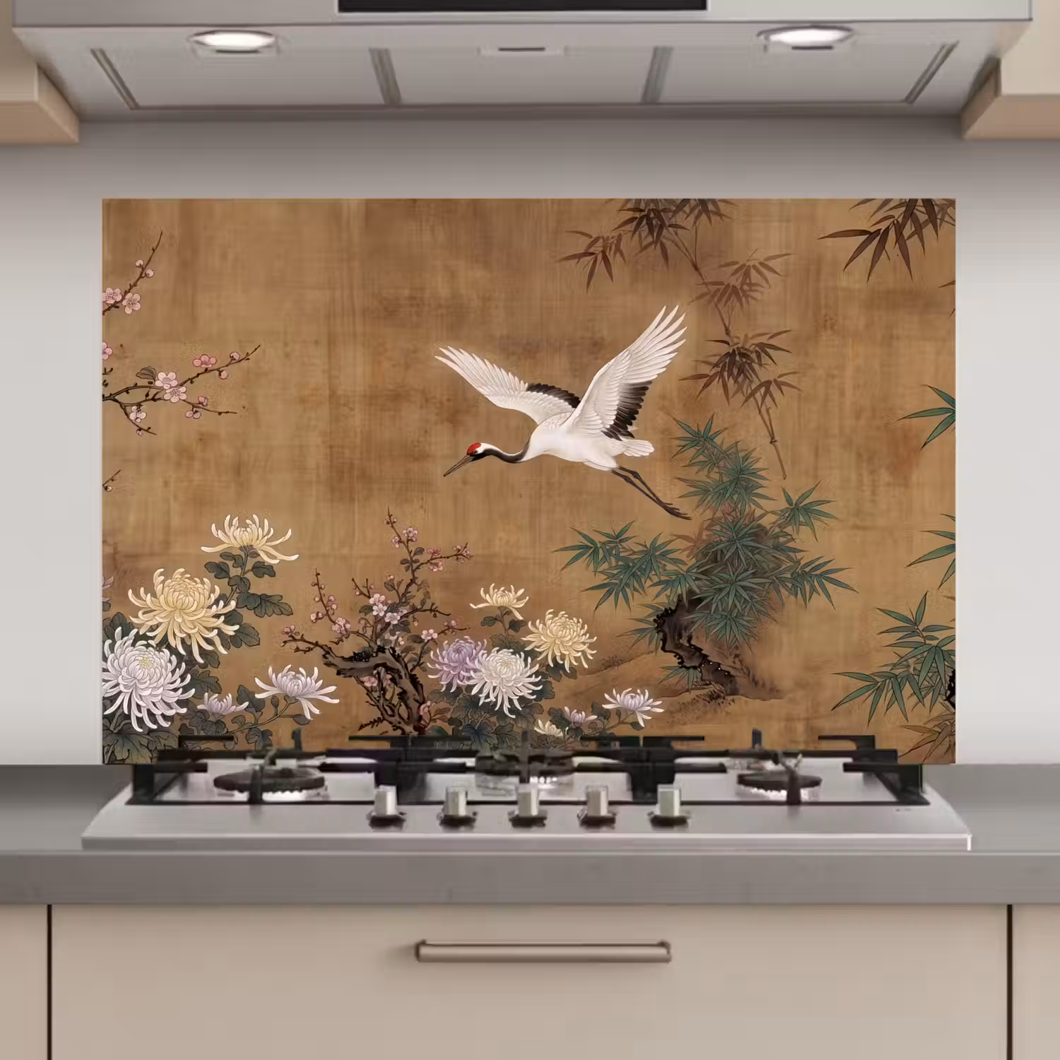 Oosters - Elegant - Kleurrijk keuken achterwand 2 middel zz_3dshopping