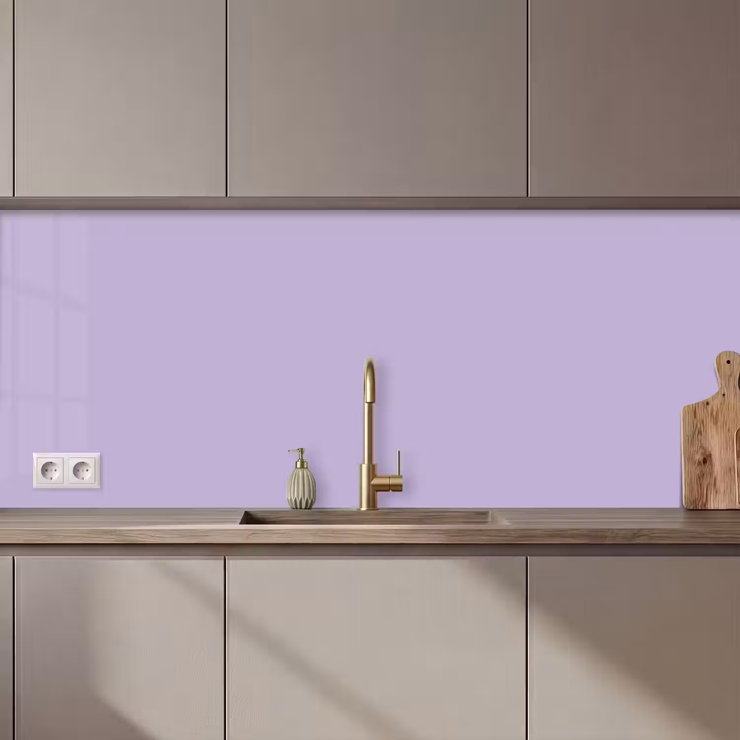 Pastel - Lilac - Paars keuken achterwand 2 middel 871 zz_3dshopping