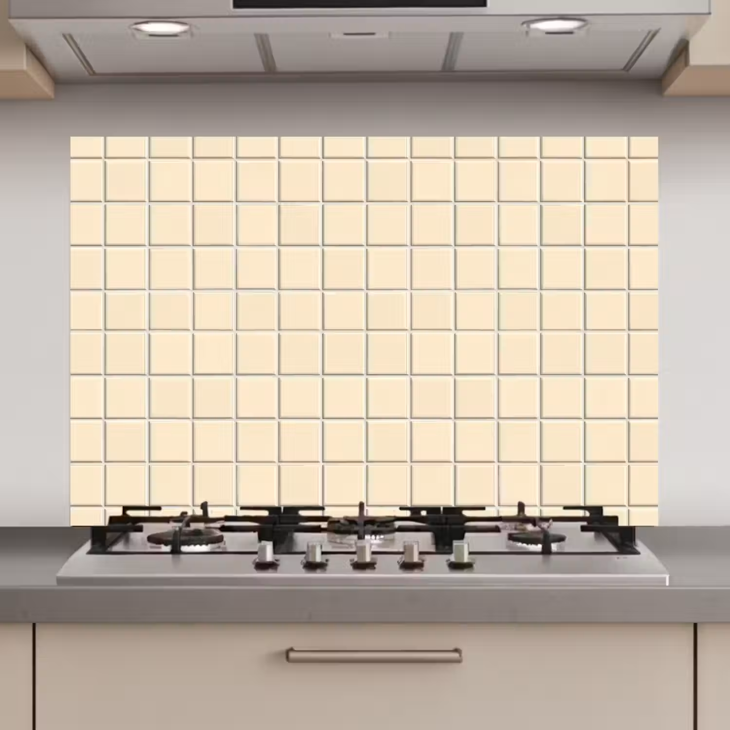 Patroon - Tegels - Gebroken - Wit keuken achterwand spatscherm klein 900 -3d_website