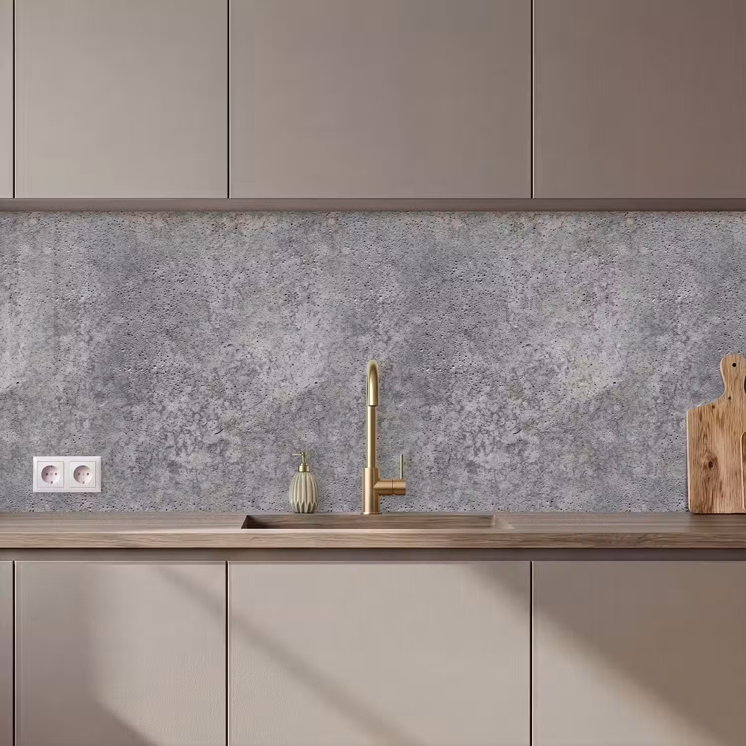 Patronen - Industrieel - Beton keuken achterwand 2 middel 871 zz_3dshopping