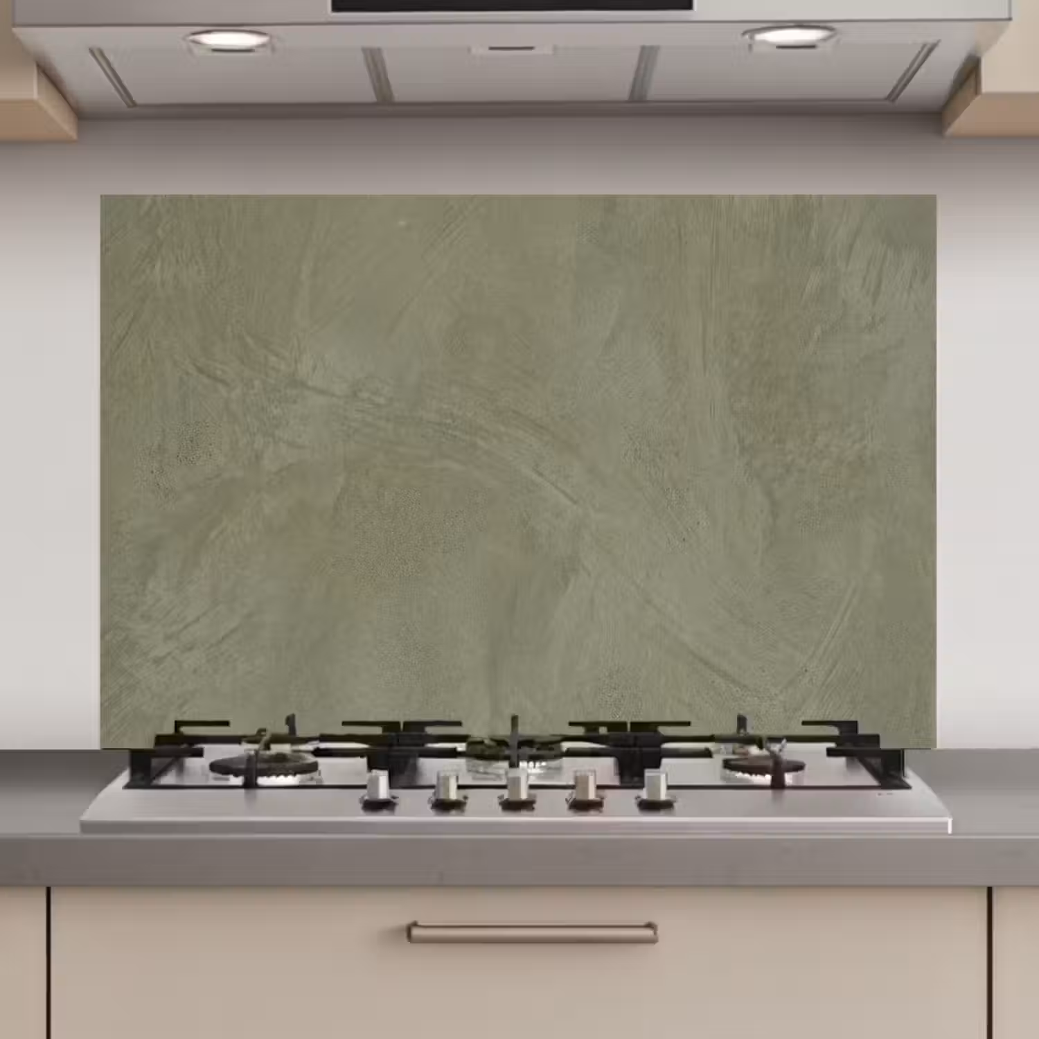 Textuur - Betonlook - Achtergrond - Modern - Groen keuken achterwand spatscherm klein -3d_website