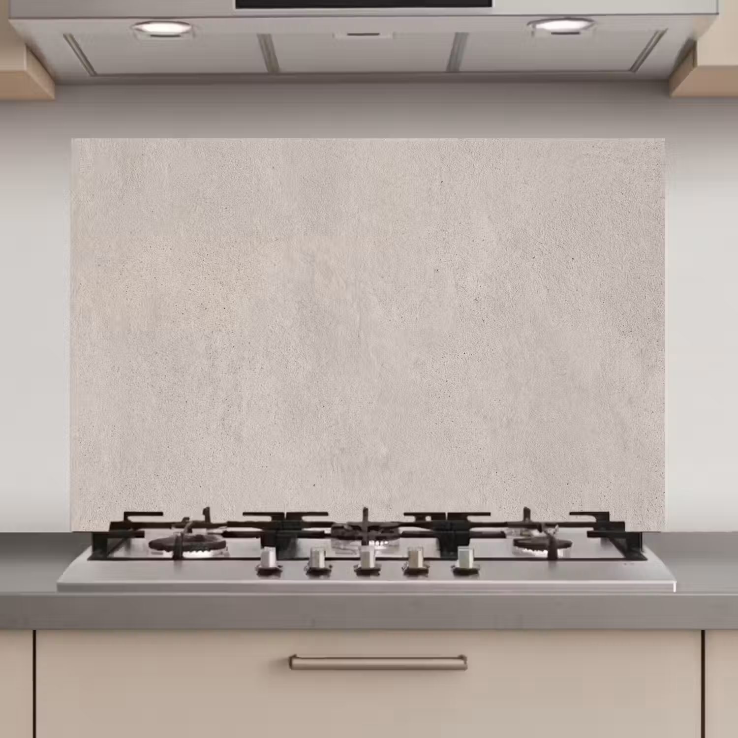 Textuur - Effen - Abstract - Beige keuken achterwand spatscherm klein -3d_website