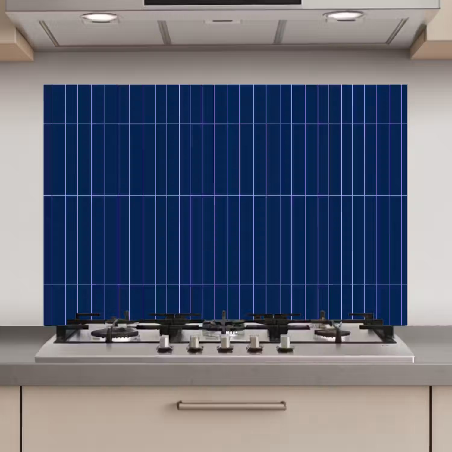Tegels - Langwerpig - Blauw keuken achterwand spatscherm klein 900 -3d_website