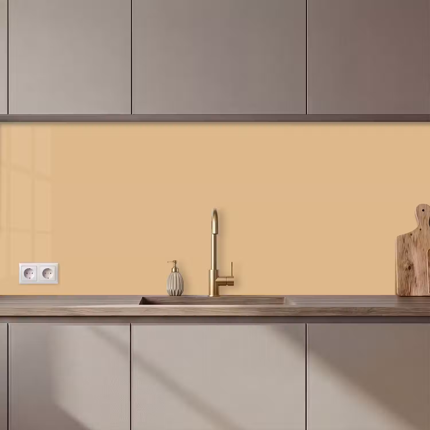 Warm - Sand - Nude keuken achterwand 2 middel 871 zz_3dshopping