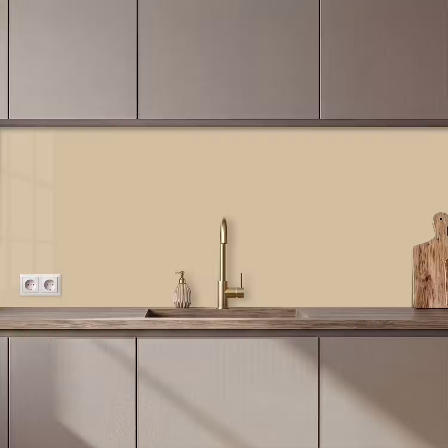 Warm - Sand - Nude keuken achterwand 2 middel 871 zz_3dshopping