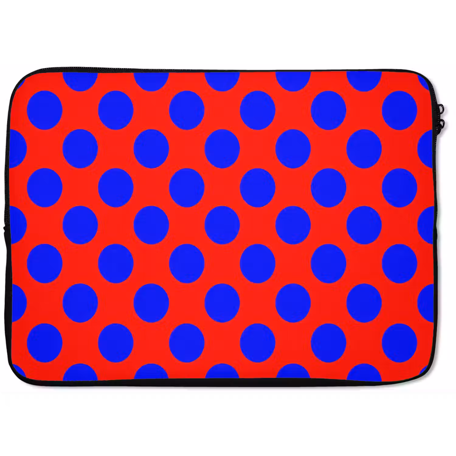 Dots - Klassiek - Rood laptophoes neopreen klein 279 -zkaufland3dotto