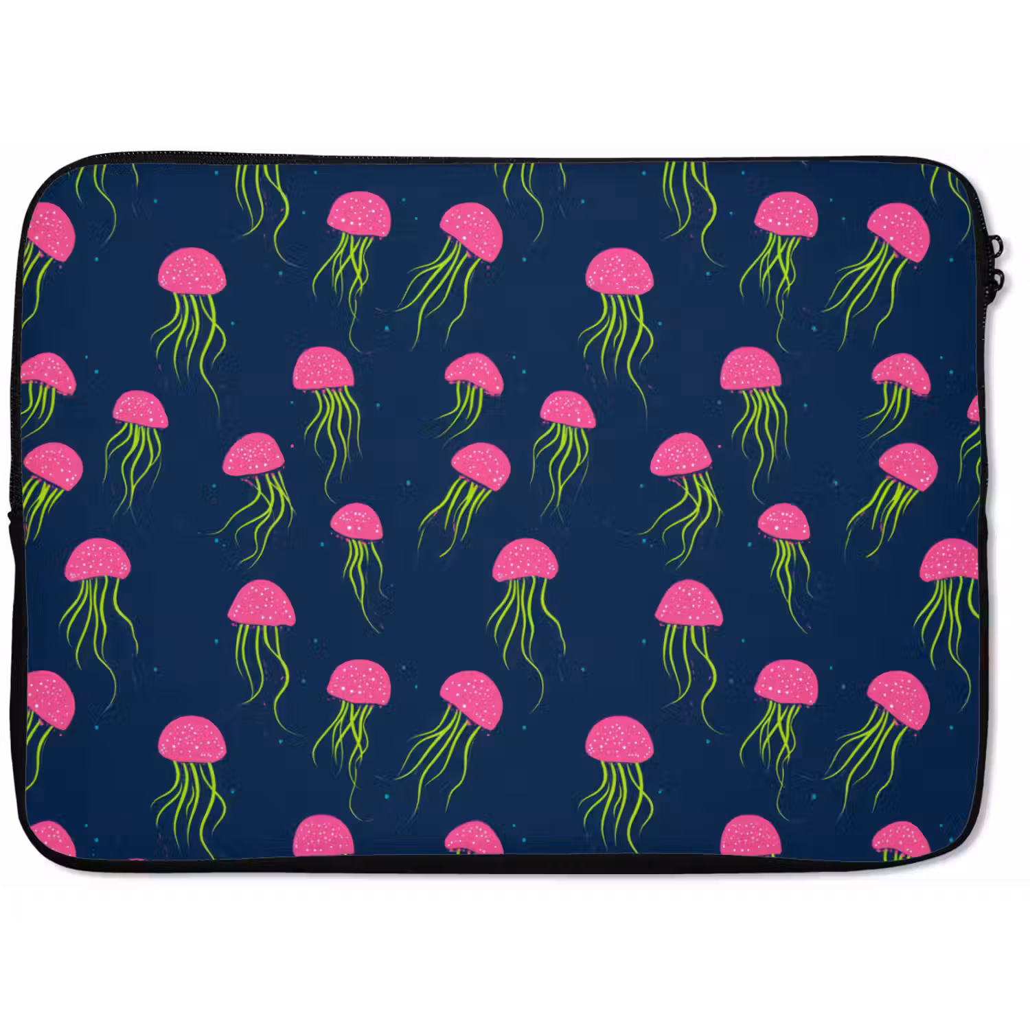 Kwallen - Diepzee - Neon laptophoes neopreen klein 279 -zkaufland3dotto