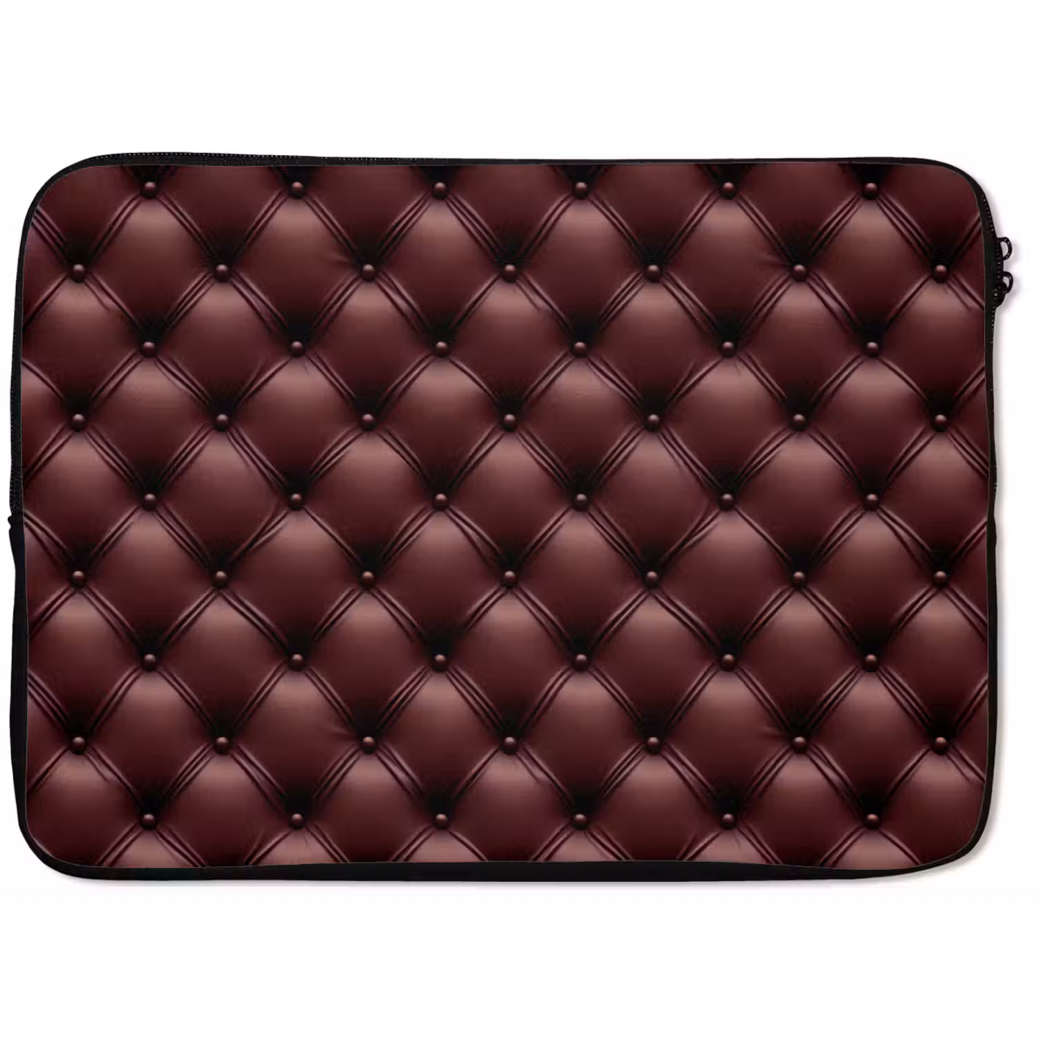 Leer - Patroon - Bordeaux laptophoes neopreen klein 279 -zkaufland3dotto