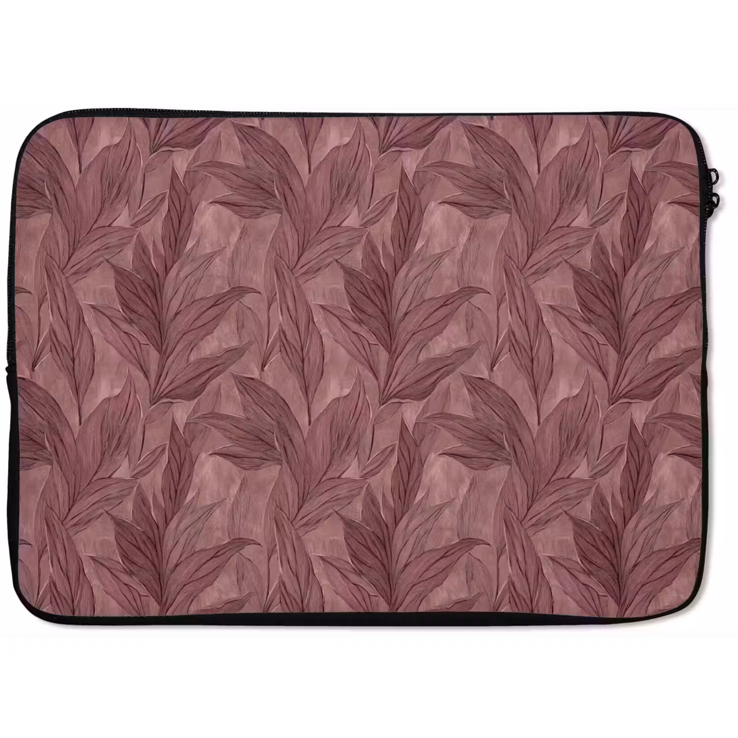 Bladeren - Patroon - Paars laptophoes neopreen klein 279 -zkaufland3dotto
