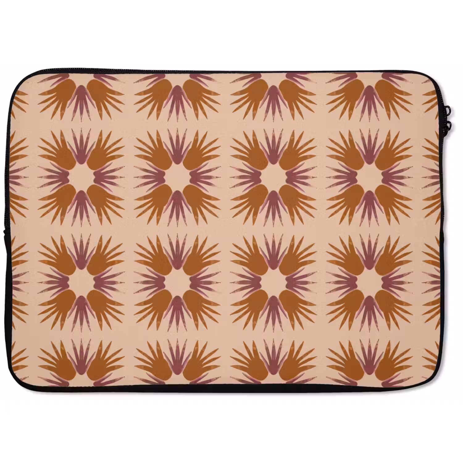 Ornament - Patroon - Oker laptophoes neopreen klein 279 -zkaufland3dotto