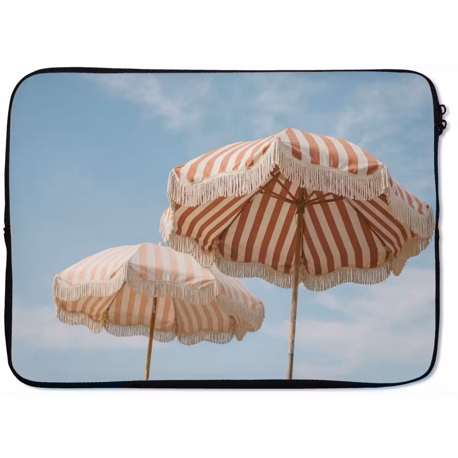 Parasol - Lucht - Rood laptophoes neopreen klein -zkaufland3dotto