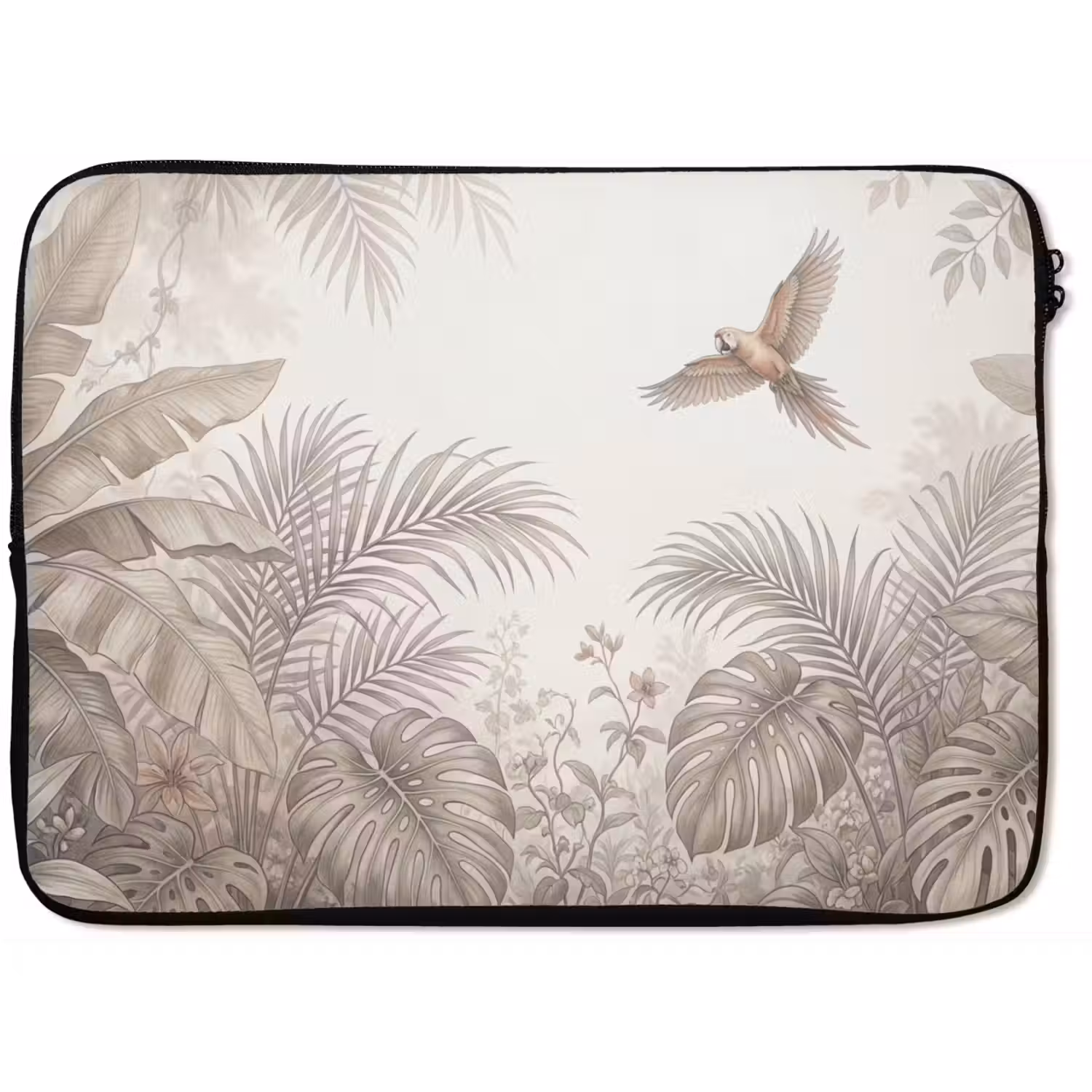 Papagaai - Jungle - Tropisch laptophoes neopreen klein -zkaufland3dotto