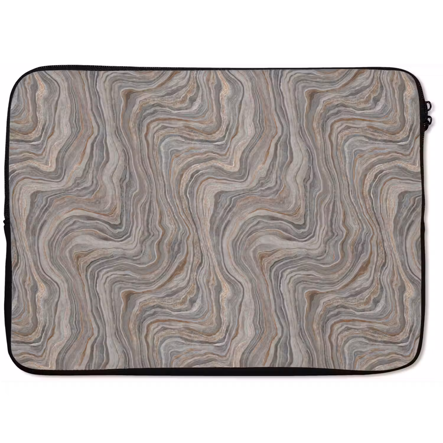 Patroon - Textuur - Grijs laptophoes neopreen klein 279 -zkaufland3dotto