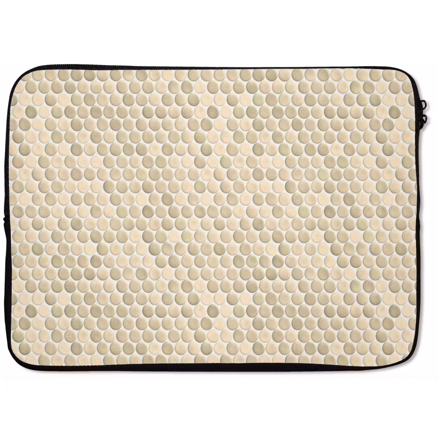 Penny - Mozaïek - Zand laptophoes neopreen klein 279 -zkaufland3dotto