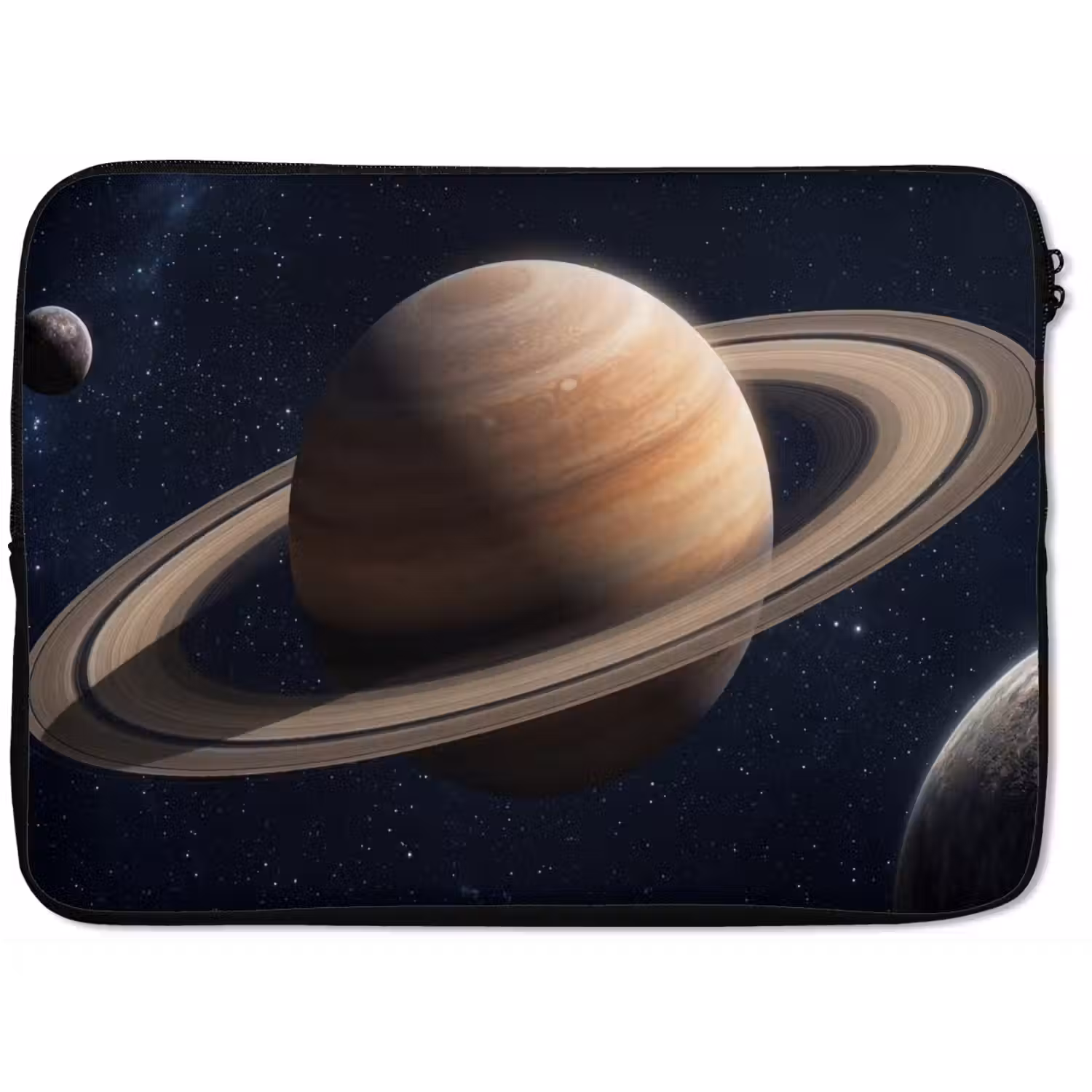 Planeten - Saturnus - Ruimte laptophoes neopreen klein -zkaufland3dotto