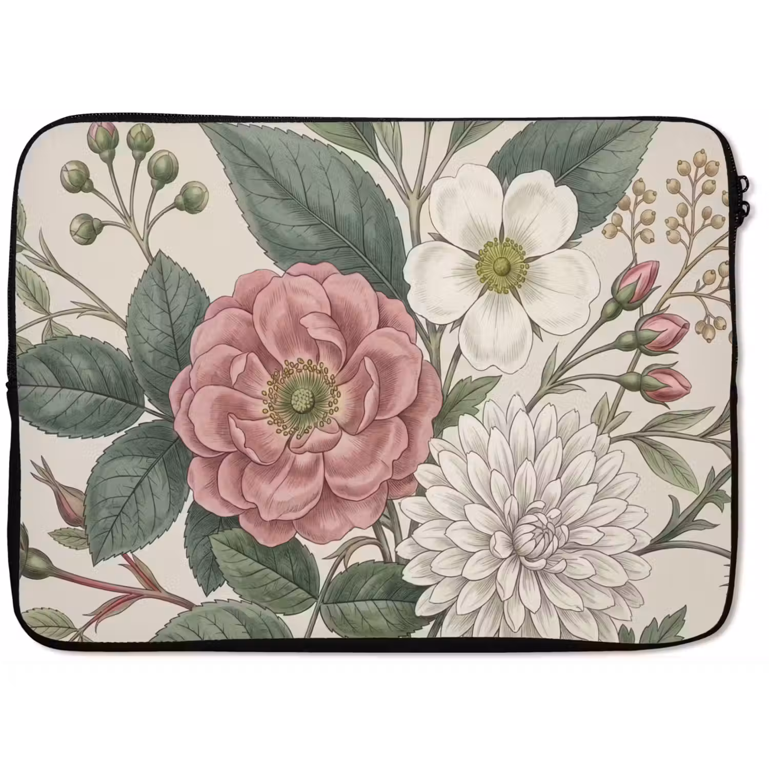 Romantisch - Design - Kleurrijk laptophoes neopreen klein -zkaufland3dotto