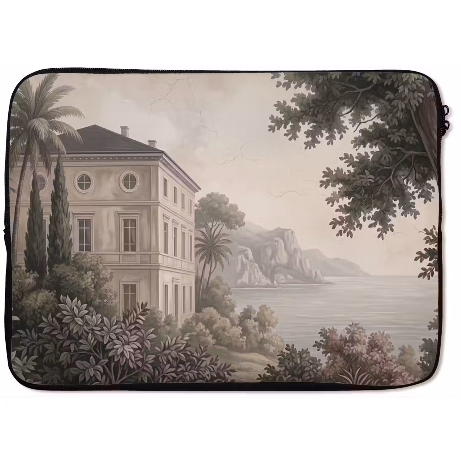 Zee - Villa - Beige laptophoes neopreen klein -zkaufland3dotto