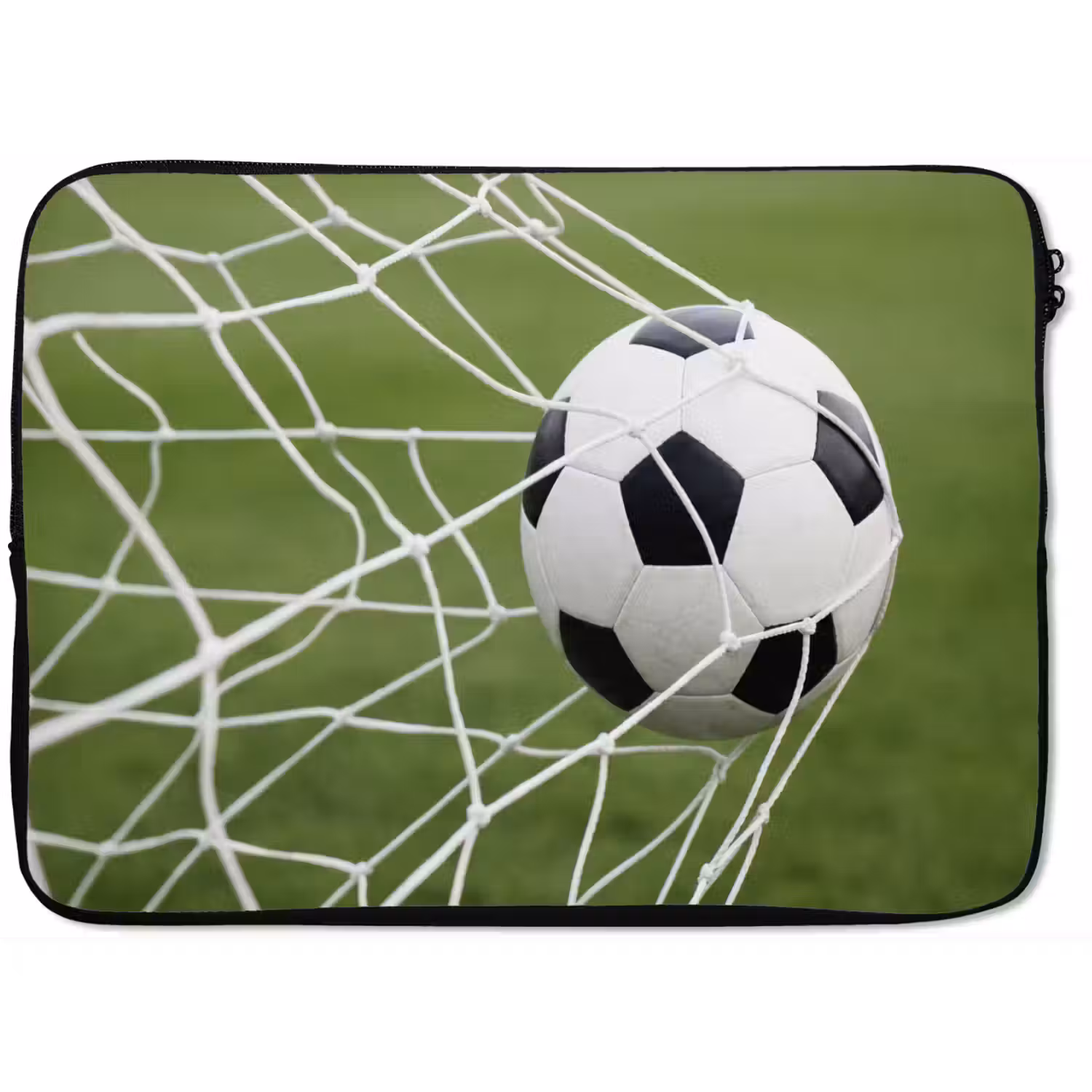 Voetbal - Goal - Net - Sport laptophoes neopreen klein -zkaufland3dotto