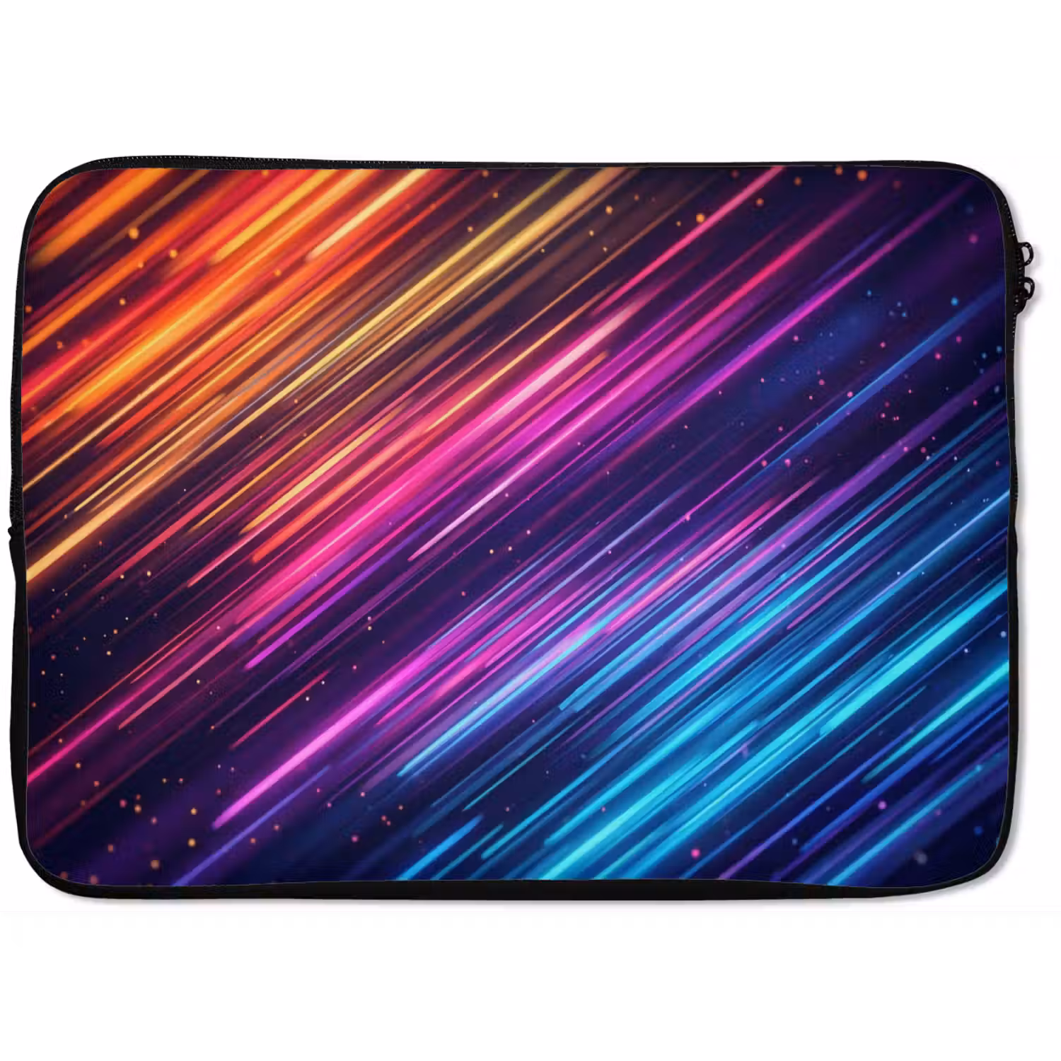 Snelheid - Kosmos - Kleurrijk laptophoes neopreen klein -zkaufland3dotto