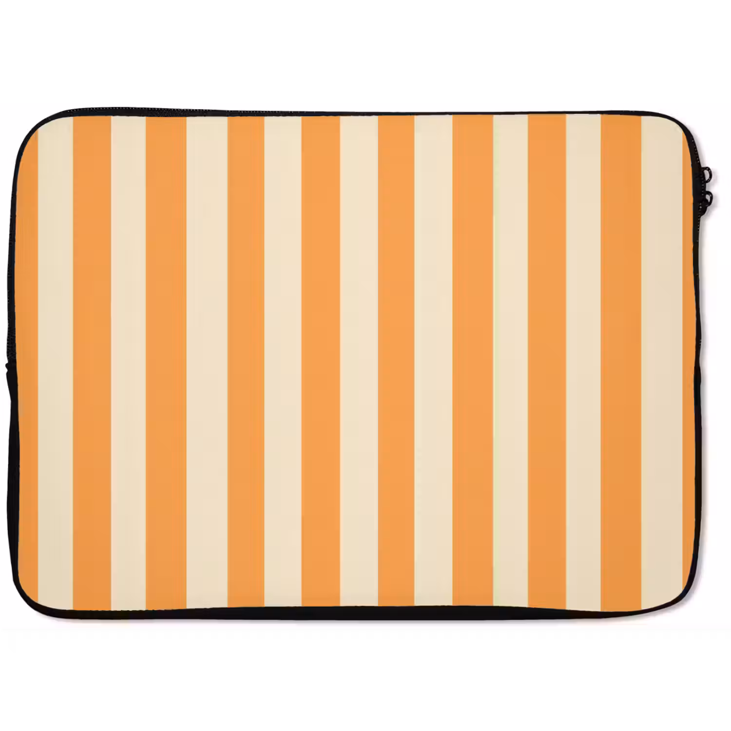 Strepen - Patroon - Oranje laptophoes neopreen klein 279 -zkaufland3dotto