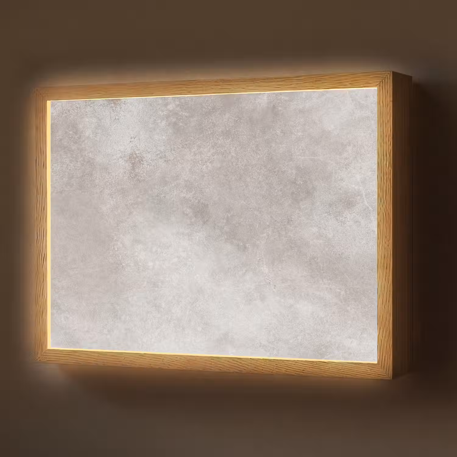 Beton - Grijs Light Box met batterij (Wandlamp) middel -z3d_website