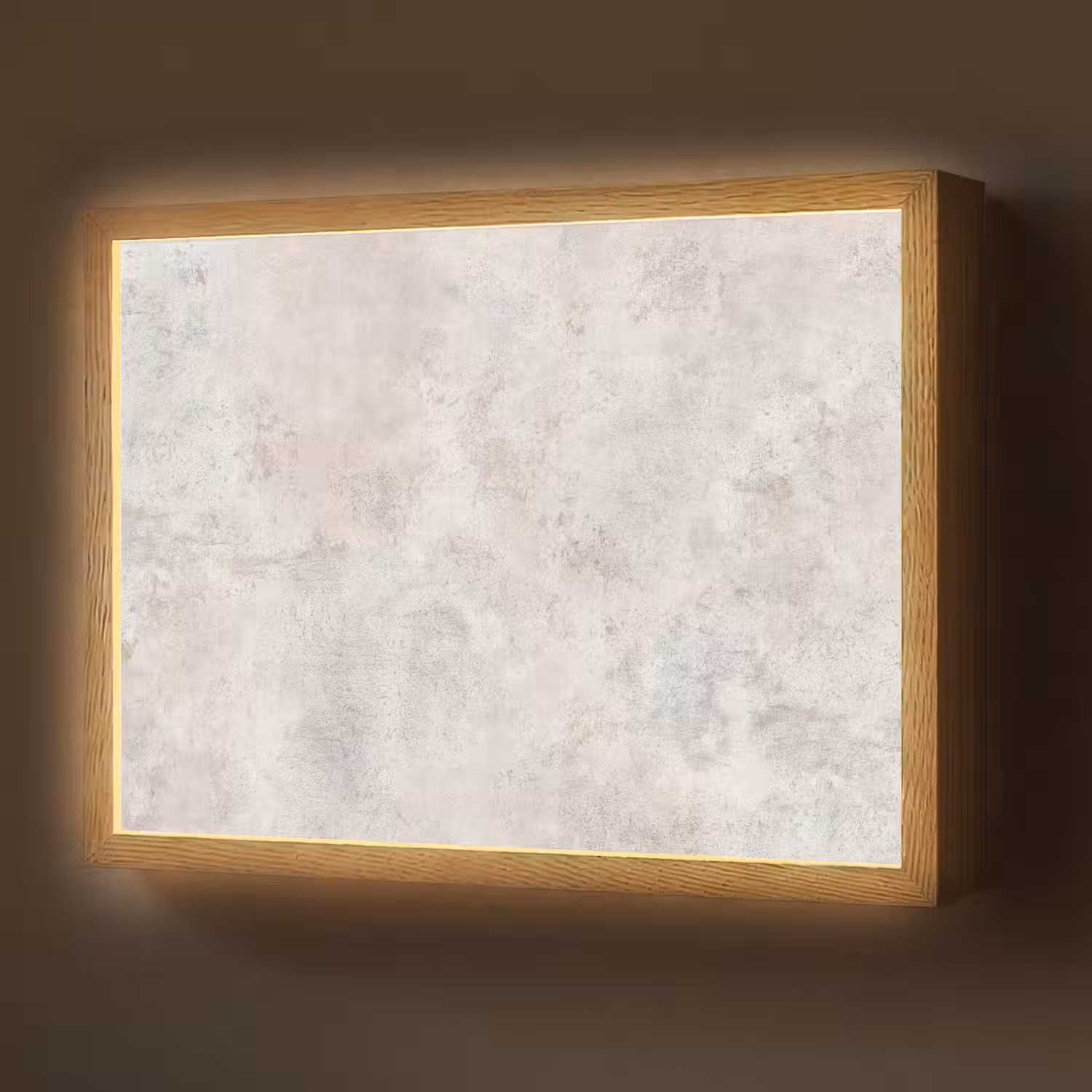 Beton - Grijs - Wit Light Box met batterij (Wandlamp) middel -z3d_website