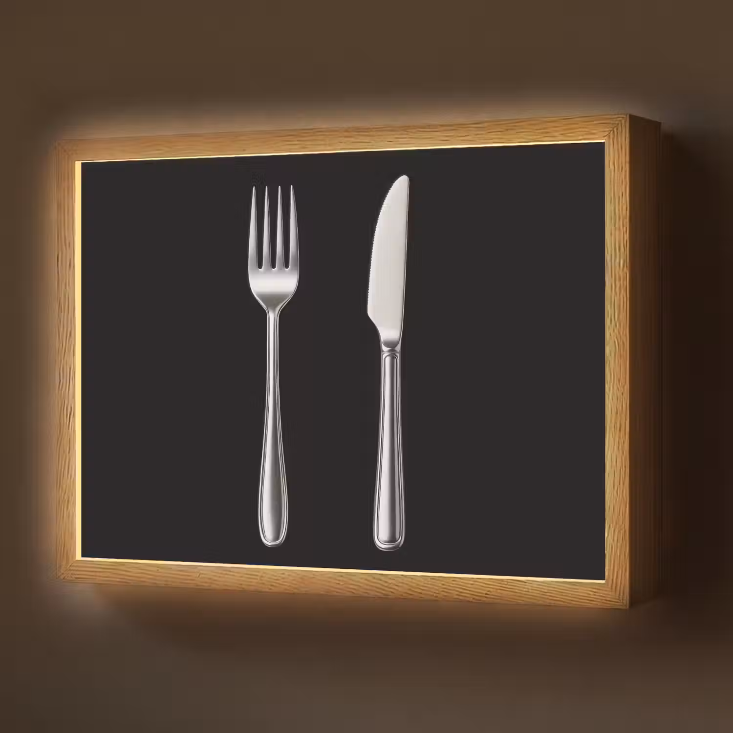 Bestek - Klassiek - Elegant Light Box met batterij (Wandlamp) middel -z3d_website